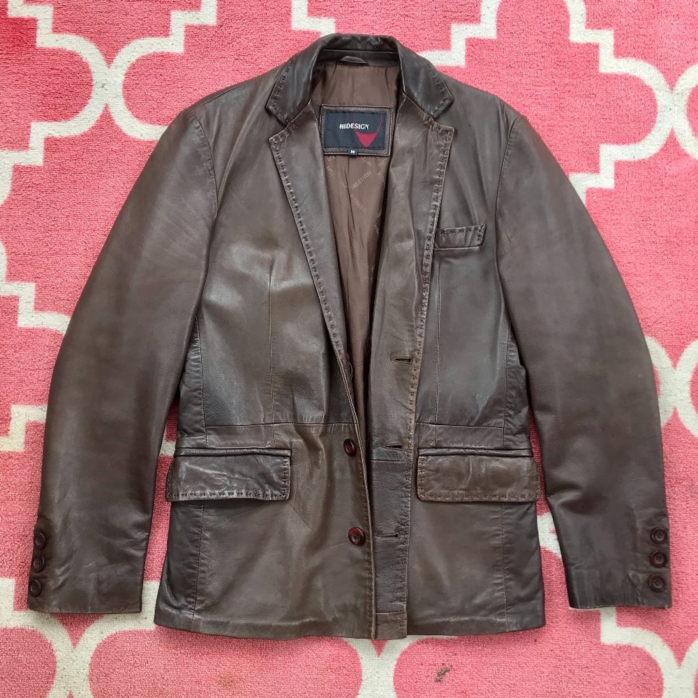 Hidesign Leather Blazer